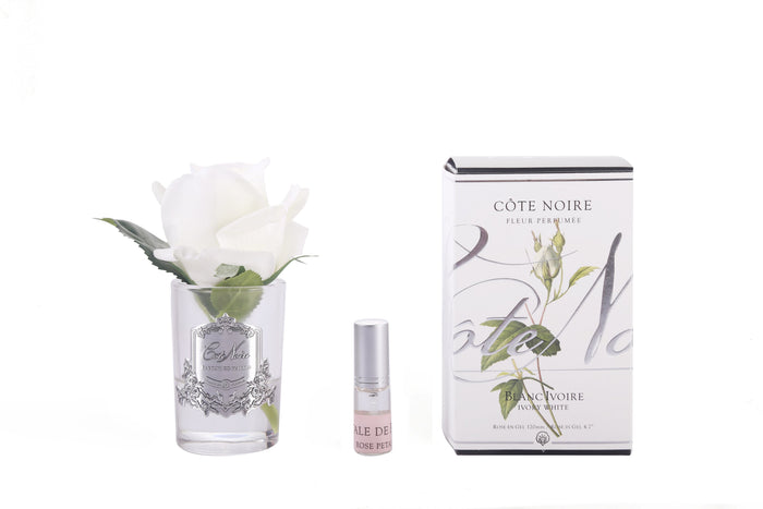côte noire Cote Noire Perfumed Natural Touch Rose Bud - Clear - White - GMR41