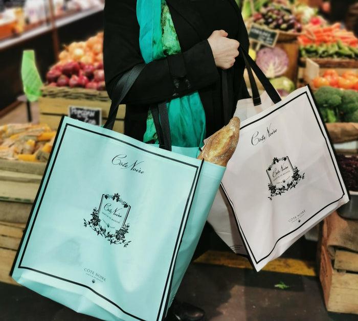 Côte Noire Cote Noire Tote Carry Bag - Large - Jade & Black