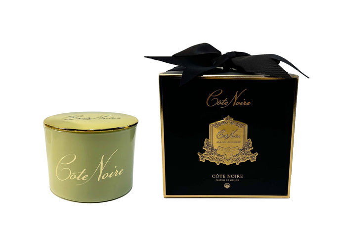 côte noire * HALF PRICE * Cote Noire Persian Lime 350g Triple Wick Candle with Gold Lid - LS22