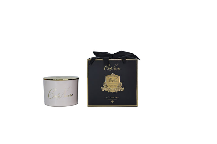 côte noire * HALF PRICE * Cote Noire Toscana - 350g Triple Wick Candle with Gold Lid - LS20