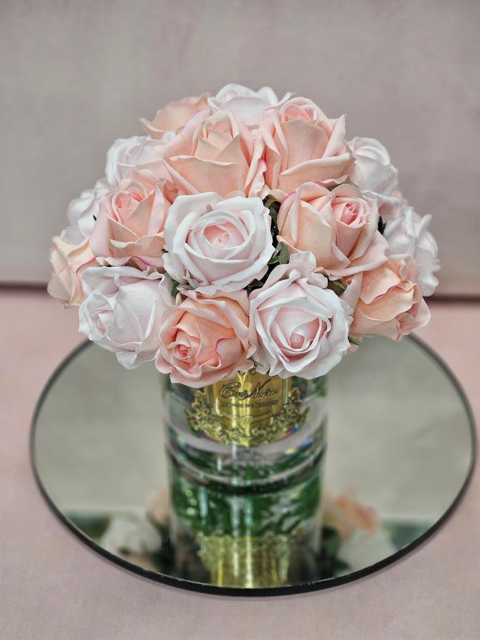 Côte Noire ** NEW ** Cote Noire Luxury Grand Rose Bud Bouquet - Mixed Pink - LRB14