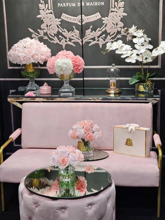 Côte Noire ** NEW ** Cote Noire Luxury Grand Rose Bud Bouquet - Mixed Pink - LRB14