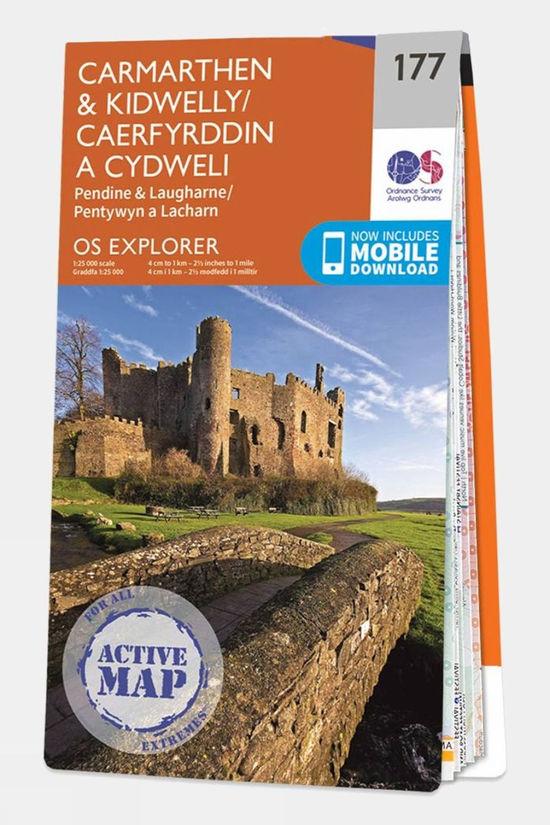 cotswold Active Explorer Map 177 Carmarthen and Kidwelly