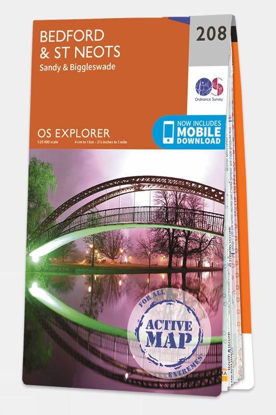 cotswold Active Explorer Map 208 Bedford and St Neots
