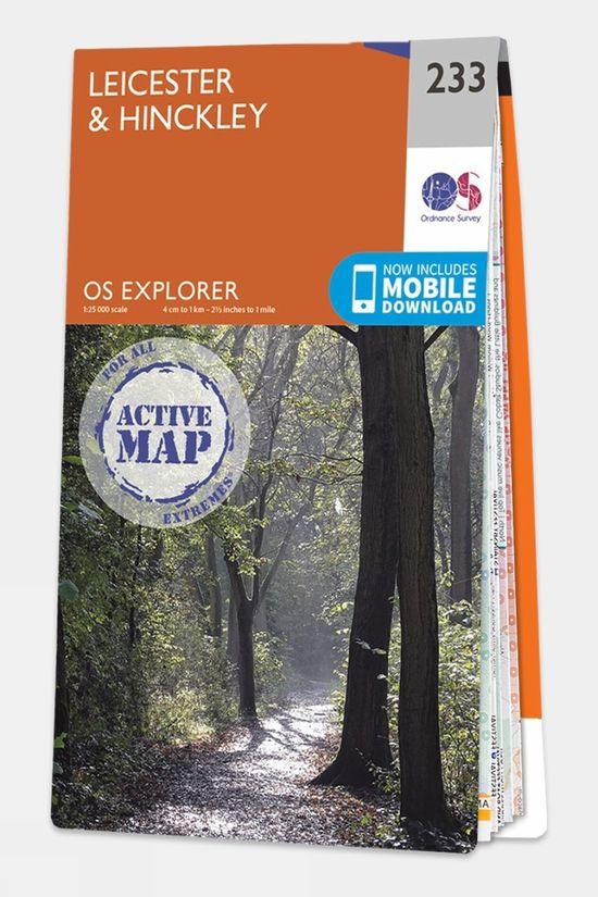 cotswold Active Explorer Map 233 Leicester and Hinckley