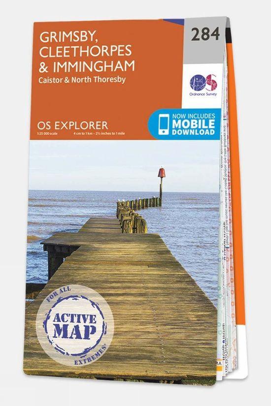 cotswold Active Explorer Map 284 Grimsby Cleethorpes and Immingham