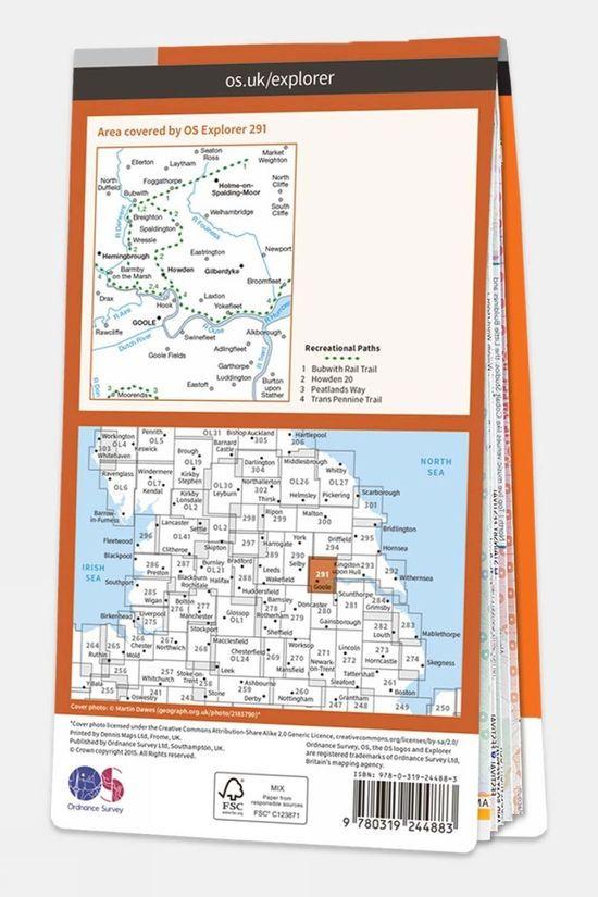 Cotswold Active Explorer Map 291 Goole And Gilberdyke