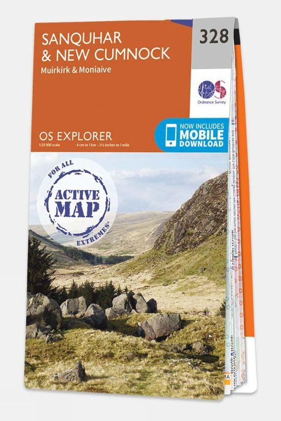 cotswold Active Explorer Map 328 Sanquhar and New Cumnock