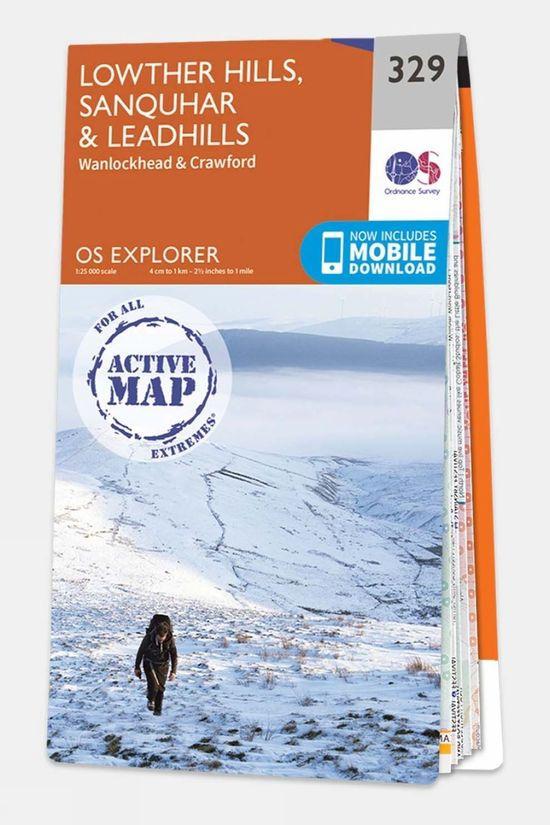 cotswold Active Explorer Map 329 Lowther Hills Sanquhar and Leadhills