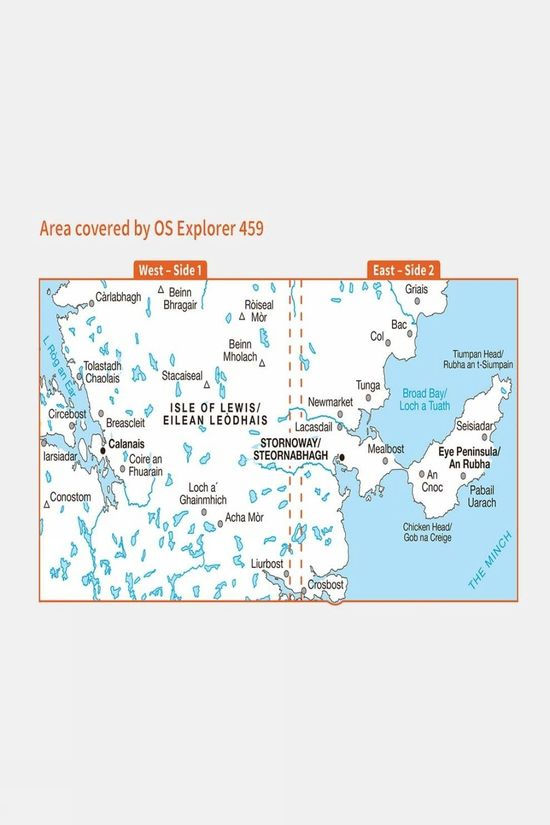 Cotswold Active Explorer Map 459 Central Lewis And Stornoway