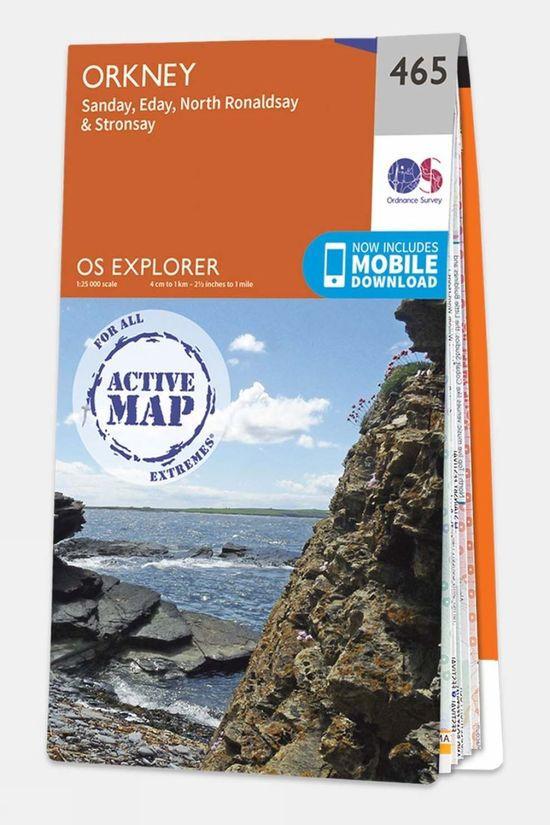 cotswold Active Explorer Map 465 Orkney - Sanday Eday North Ronaldsay and Stronsay