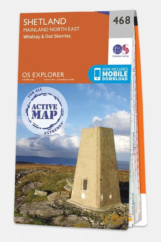 cotswold Active Explorer Map 468 Shetland - Mainland North East
