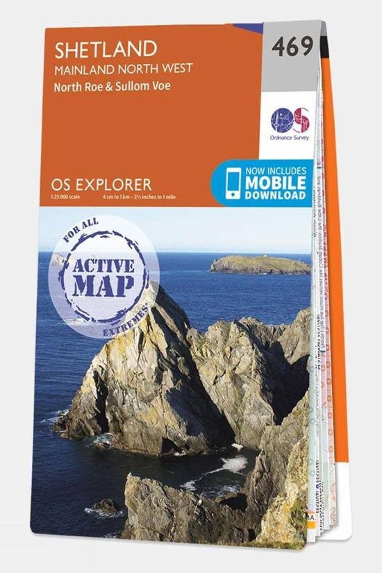 cotswold Active Explorer Map 469 Shetland - Mainland North West