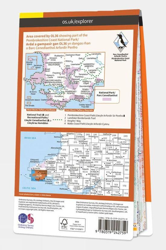 Cotswold Active Explorer Map OL36 South Pembrokeshire