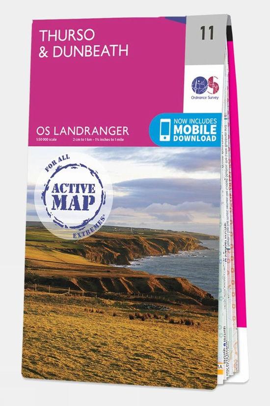 cotswold Active Landranger Map 11 Thurso and Dunbeath