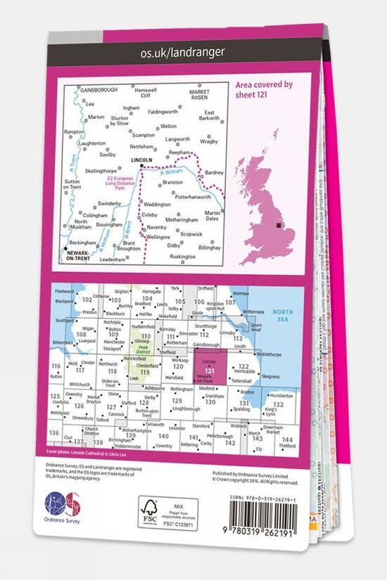 Active Landranger Map 121 Lincoln And Newark-on-Trent