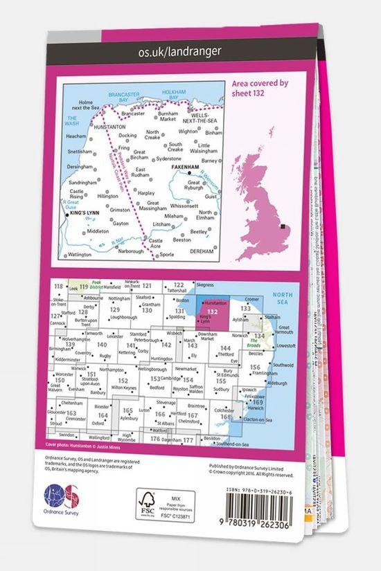Active Landranger Map 132 North West Norfolk