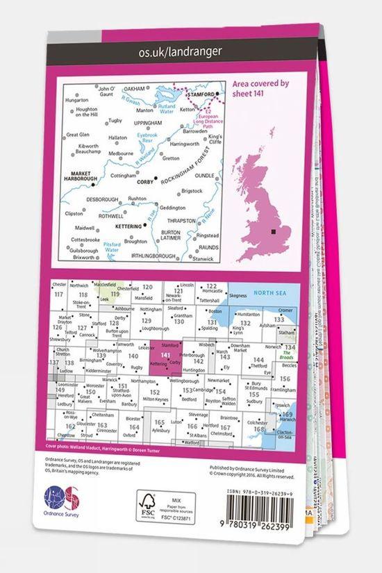 Cotswold Active Landranger Map 141 Kettering And Corby