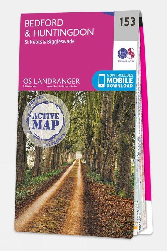 Active Landranger Map 153 Bedford And Huntingdon