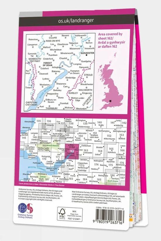 Active Landranger Map 162 Gloucester And Forest Of Dean