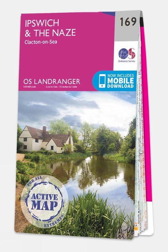 cotswold Active Landranger Map 169 Ipswich and The Naze
