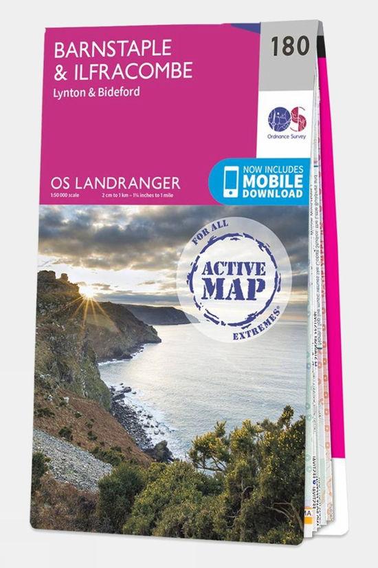 Active Landranger Map 180 Barnstaple and Ilfracombe