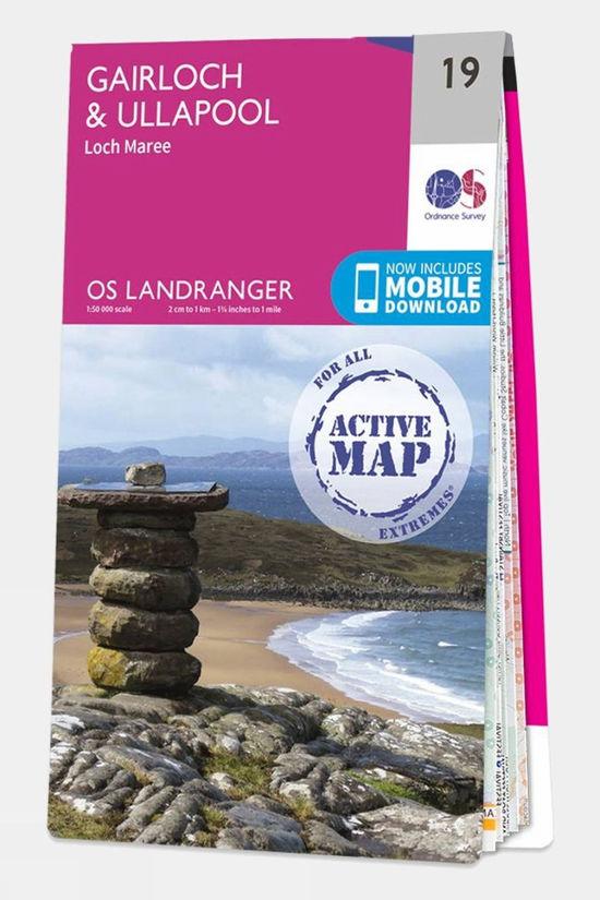 Active Landranger Map 19 Gairloch and Ullapool