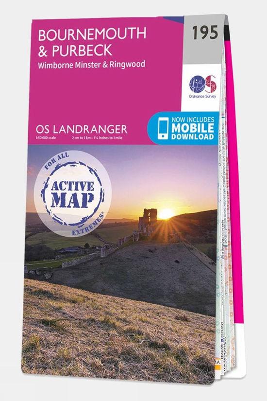 Active Landranger Map 195 Bournemouth and Purbeck