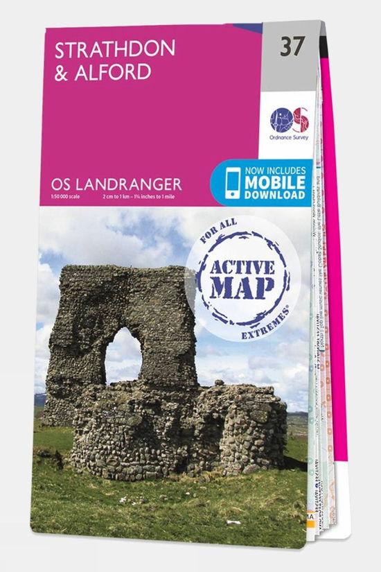 Active Landranger Map 37 Strathdon and Alford