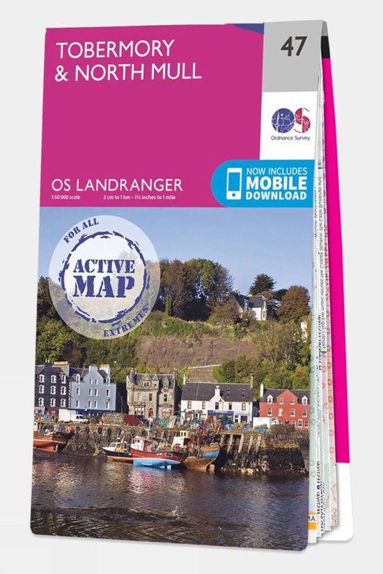 Active Landranger Map 47 Tobermory and North Mull