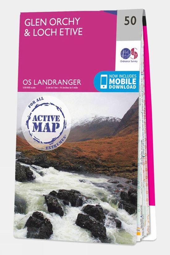 Active Landranger Map 50 Glen Orchy and Loch Etive