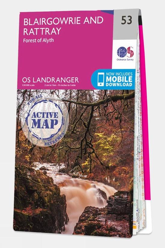 Active Landranger Map 53 Blairgowrie and Rattray