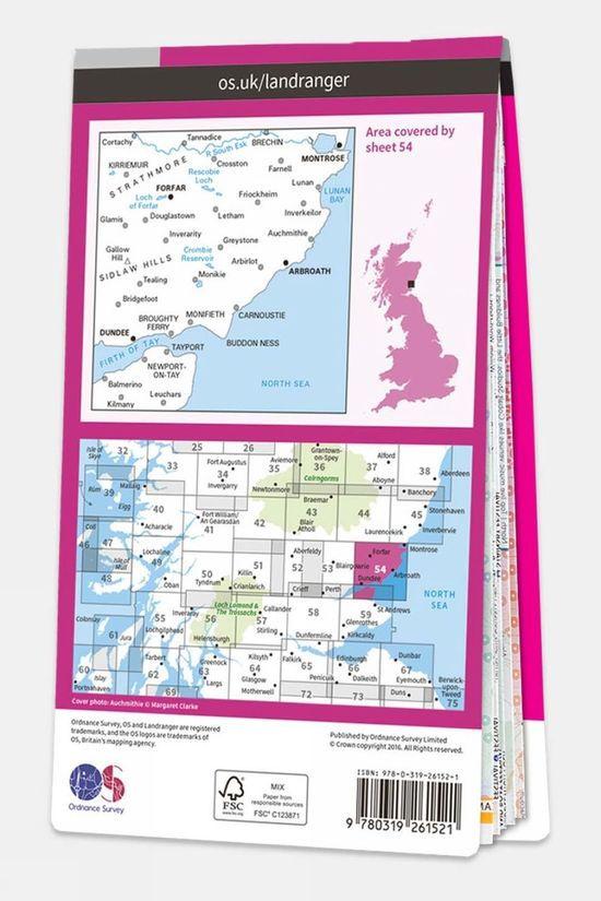Active Landranger Map 54 Dundee And Montrose