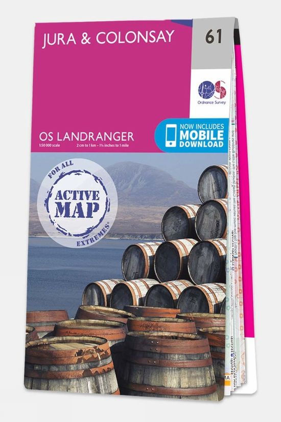 Active Landranger Map 61 Jura and Colonsay