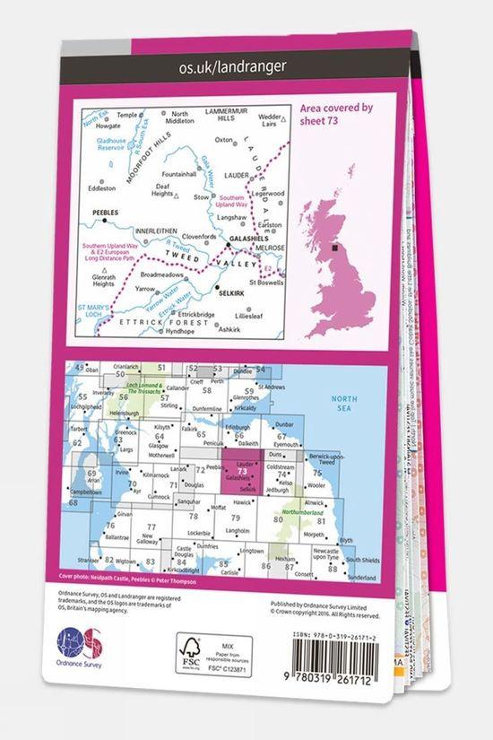 Active Landranger Map 73 Peebles Galashiels And Selkirk