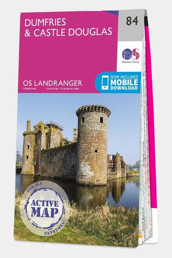 Active Landranger Map 84 Dumfries and Castle Douglas