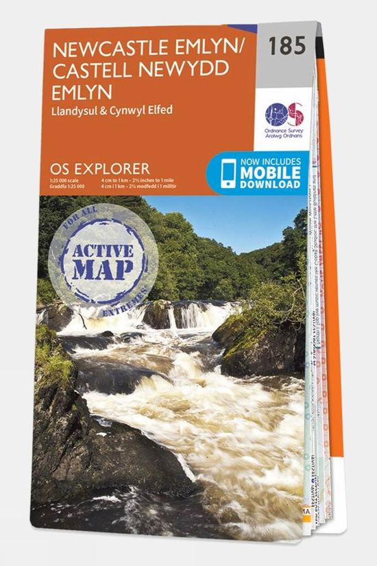 cotswold Active Explorer Map 185 Newcastle Emlyn