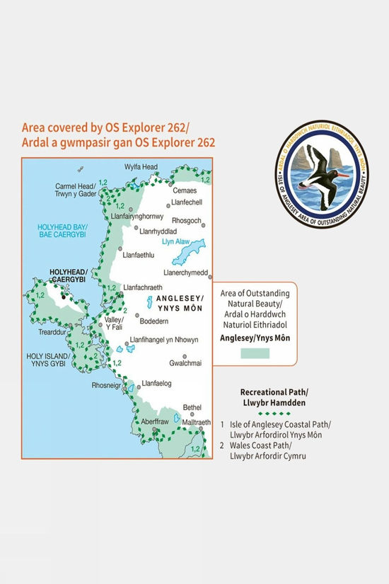 Cotswold Active Explorer Map 262 Anglesey West