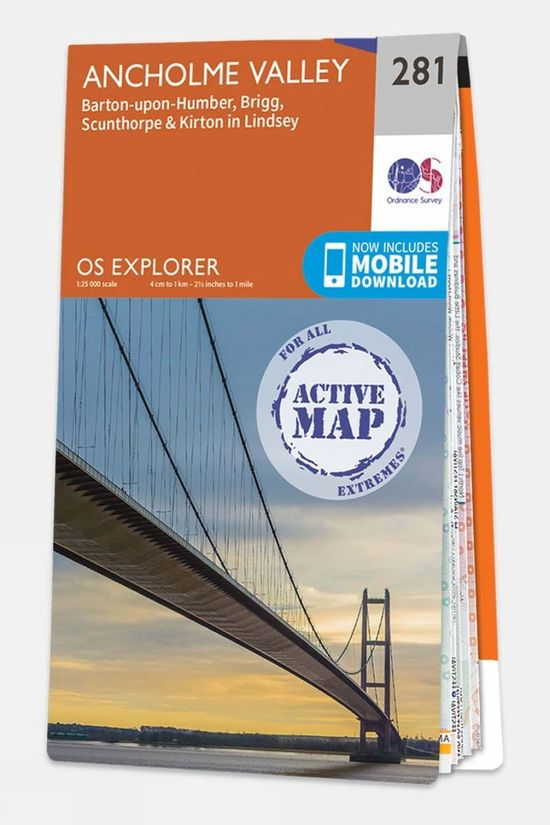 cotswold Active Explorer Map 281 Ancholme Valley