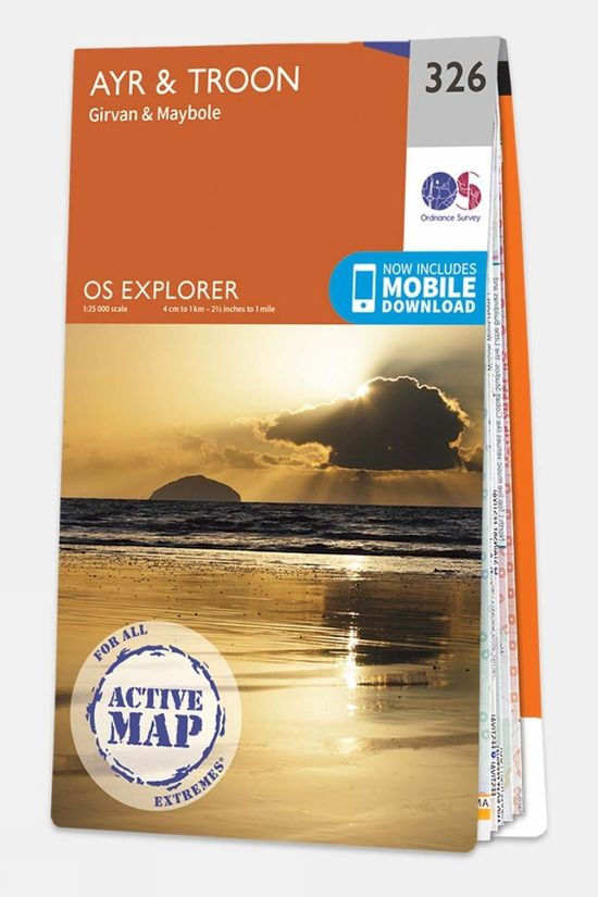 cotswold Active Explorer Map 326 Ayr and Troon