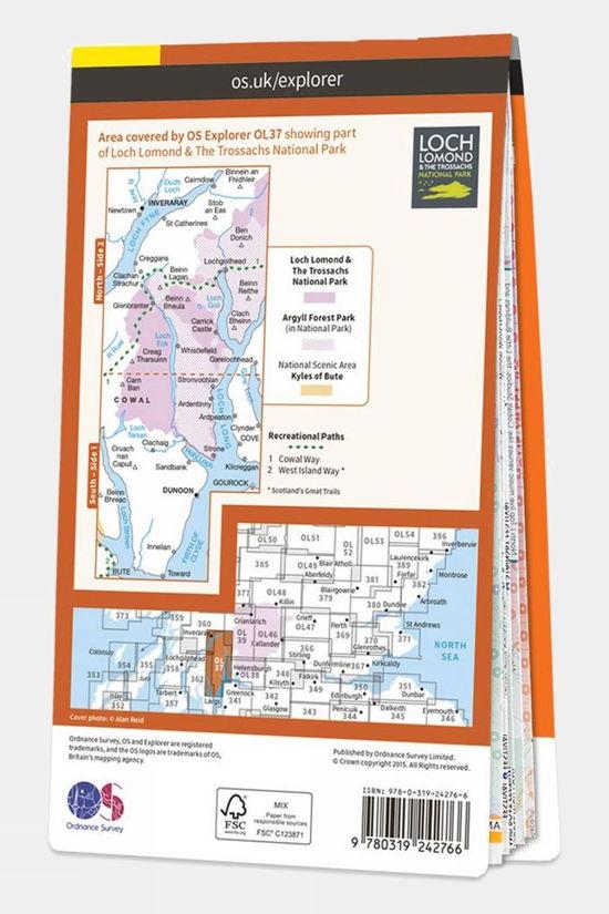 Cotswold Active Explorer Map OL37 Cowal East