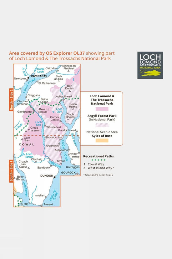 Cotswold Active Explorer Map OL37 Cowal East