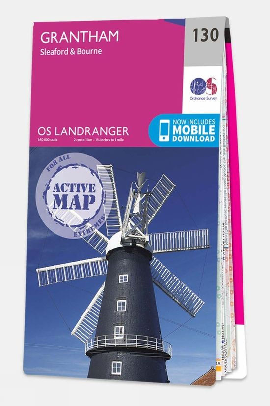 Active Landranger Map 130 Grantham