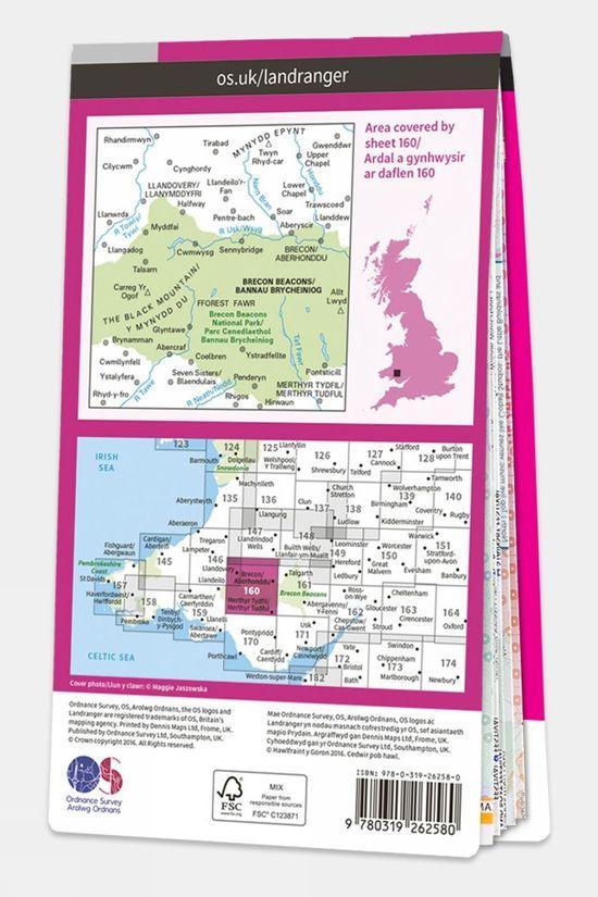 Active Landranger Map 160 Brecon Beacons