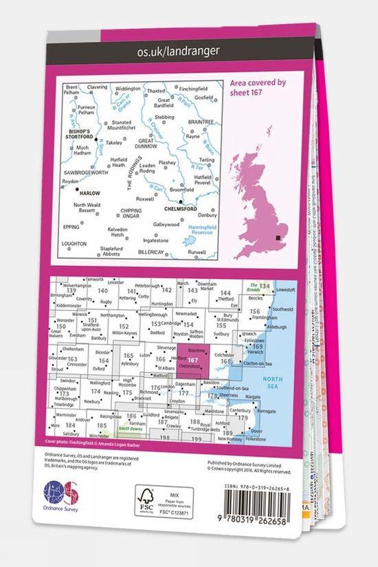 Cotswold Active Landranger Map 167 Chelmsford