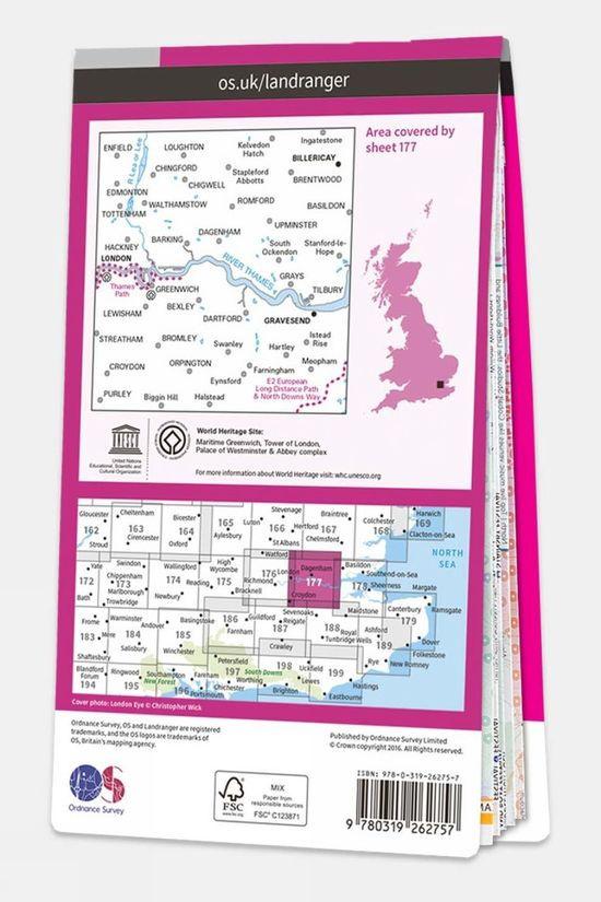 Active Landranger Map 177 London East