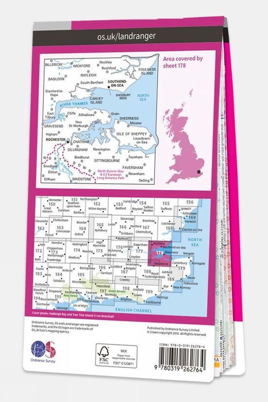 Cotswold Active Landranger Map 178 Thames Estuary