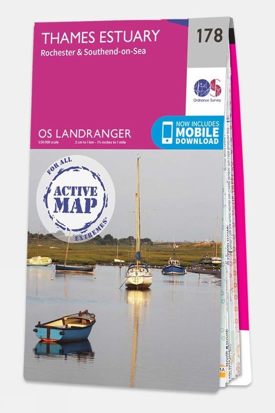 cotswold Active Landranger Map 178 Thames Estuary