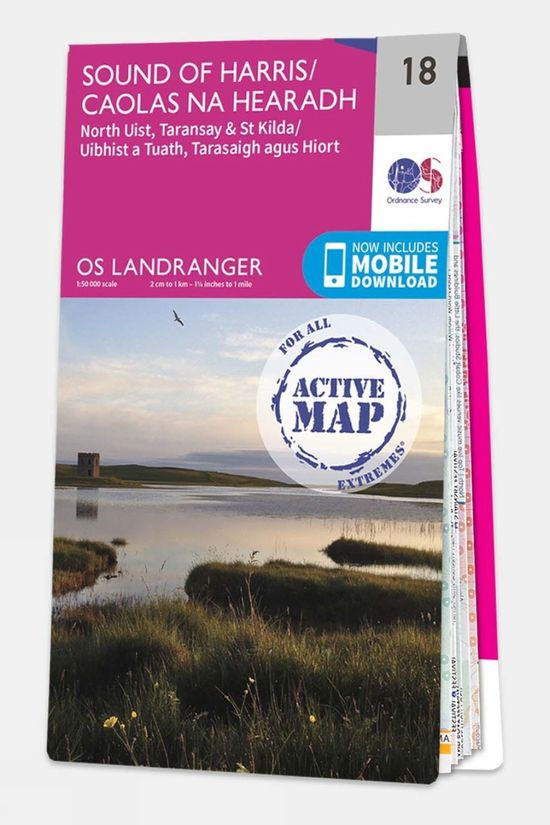 Active Landranger Map 18 Sound of Harris