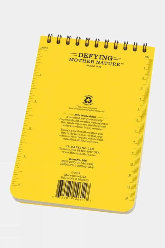 Cotswold All-Weather Top Spiral Notebook 4" X 6"